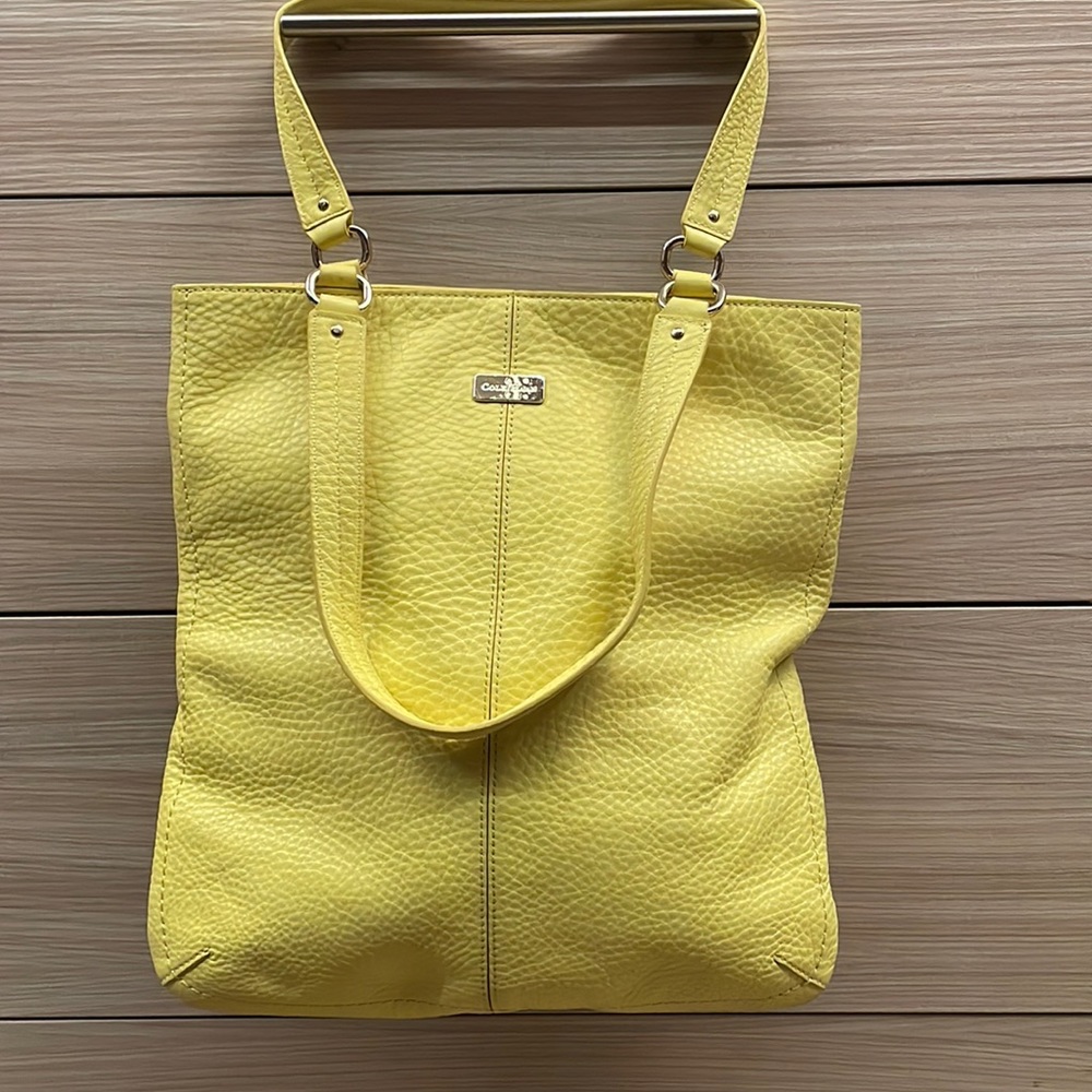 Cole Haan yellow purse